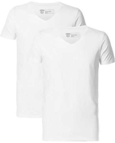 Petrol Industries T-Shirt (2 Stück) - Weiß