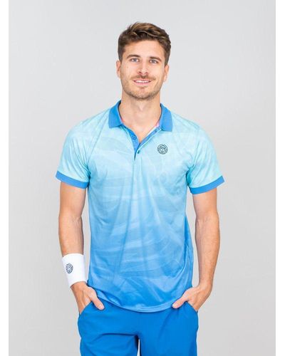 BIDI BADU Tennisshirt Colortwist Poloshirt - Blau