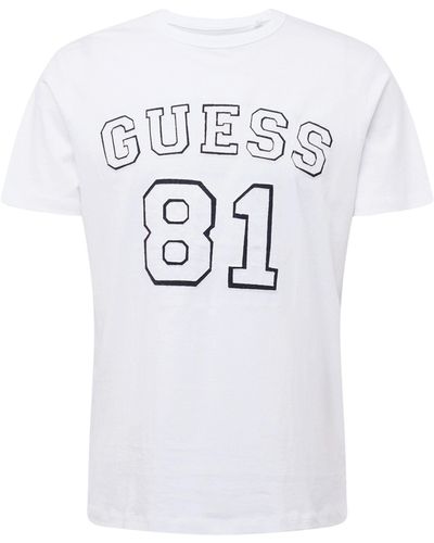 Guess T-Shirt (1-tlg) - Weiß