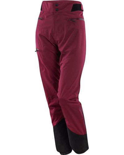 Löffler Outdoorhose TOURING PANTS GTX ACTIVE BURGUND - Rot