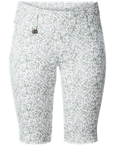 Daily Sports Golfshorts Print Magic City 56 Cm Shorts Leavs - Grau