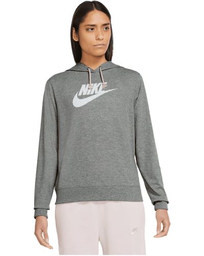 Nike Sweater Gym Vintage Hoody - Grau