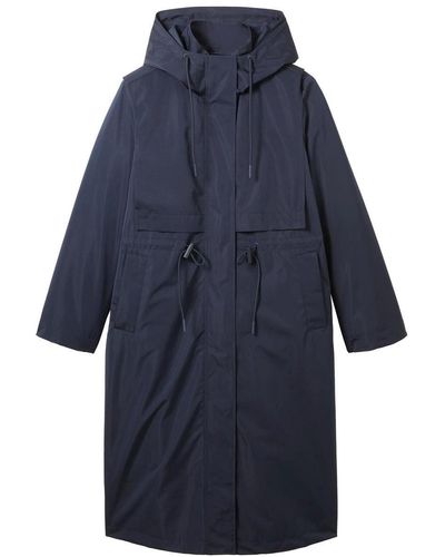 Tom Tailor Outdoorjacke summer raincoat - Blau