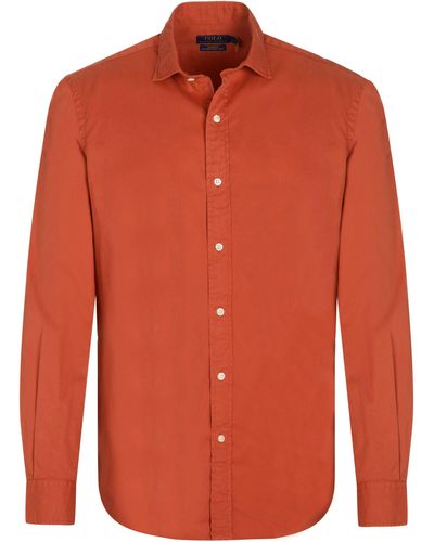 Ralph Lauren Langarmhemd Hemd - Orange