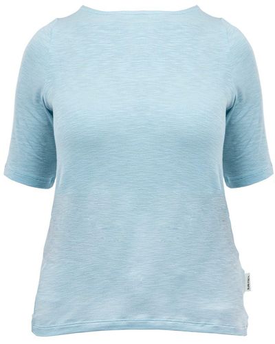 SURI FREY T-Shirt SFY Freyday (1-tlg) in Unifarbe - Blau