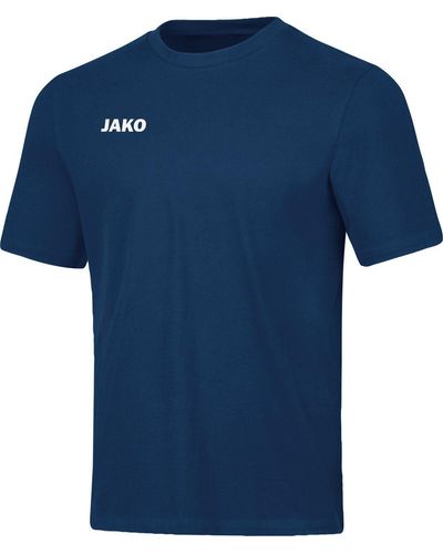 JAKÒ Kurzarmshirt T-Shirt Base marine - Blau