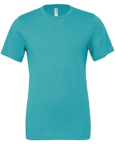 Bella Canvas Bella + Canvas Rundhalsshirt Jersey Short Sleeve T-Shirt - Blau