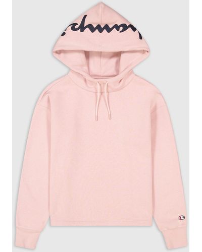 Champion Kapuzensweatshirt Hooded Sweatshirt PLMV - Pink