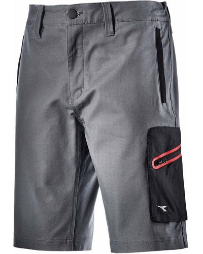 Utility Diadora Shorts Bermuda Stretch - Grau