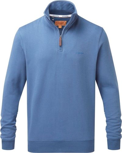 Schöffel Country Troyer Zip-Sweatshirt St Merryn - Blau