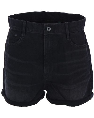 G-Star RAW Shorts Tedie Short worn in black onyx (1-tlg) - Blau