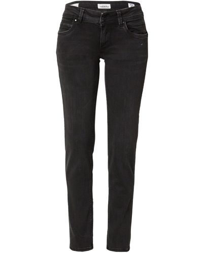 Pepe Jeans Pepe Slim-fit-Jeans New Brooke (1-tlg) Plain/ohne Details - Schwarz