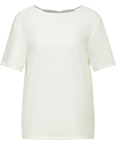 Street One T-Shirt Rundhalsausschnitt - Weiß