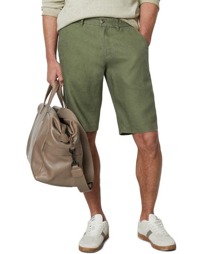 Marc O' Polo Shorts aus reinem Leinen - Grün