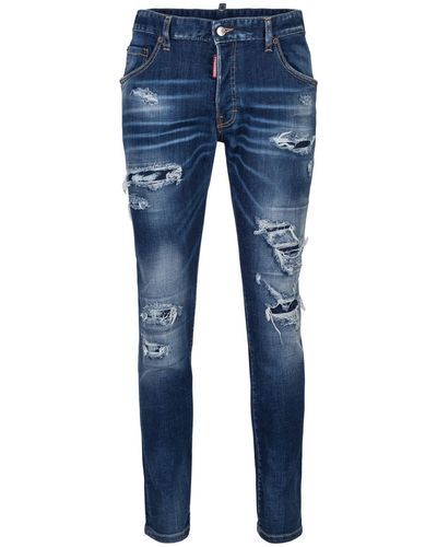DSquared² Slim-fit-Jeans Skater Jean - Blau