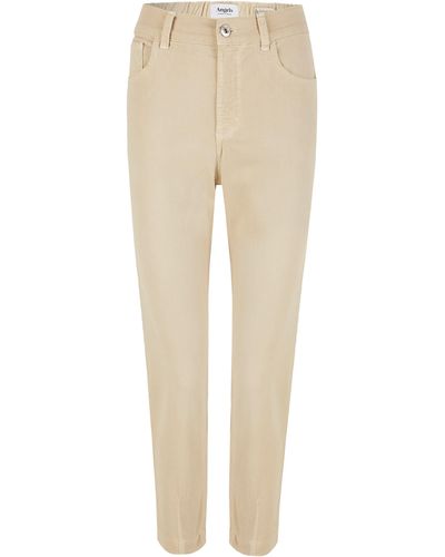 ANGELS Stretch- JEANS TAMA sand used 178 1900.4845 - Natur