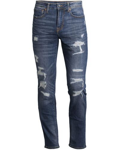Aéropostale Regular-fit-Jeans (1-tlg) - Blau