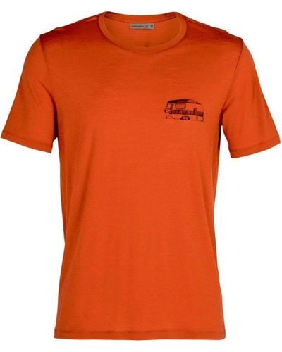 Icebreaker T-Shirt - Orange