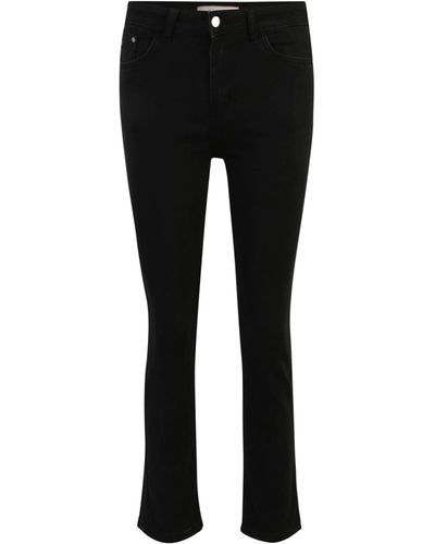 Wallis Regular-fit-Jeans Harper (1-tlg) Plain/ohne Details - Schwarz
