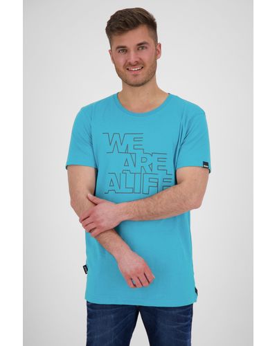 Alife & Kickin LogoAK T-Shirt - Blau