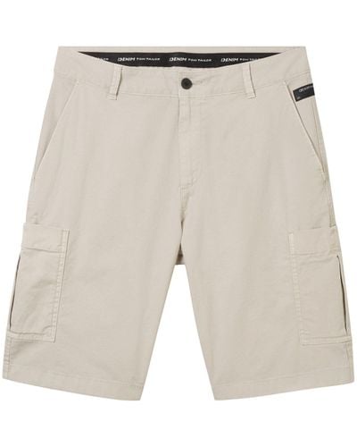 Tom Tailor Bermudas relaxed washed cargo shorts - Weiß