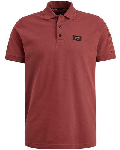 PME LEGEND Poloshirt Short sleeve polo Trackway - Rot