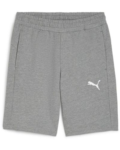 PUMA Sweatshorts teamGOAL Casuals Shorts (1-tlg) - Grau