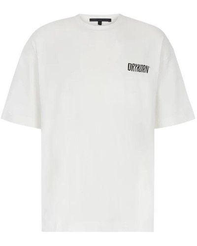 DRYKORN T-Shirt Anayo BP (1-tlg) - Weiß