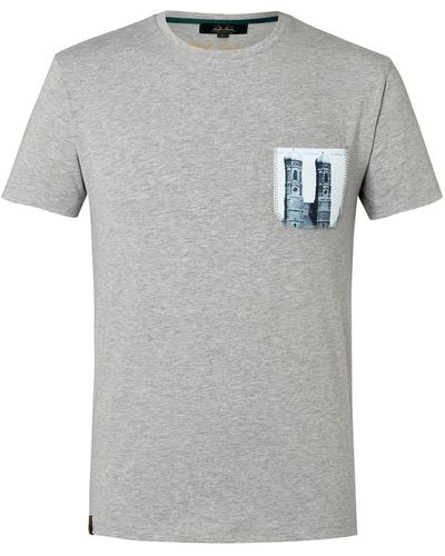 Wiesnkönig T-Shirt Frauenkirche K20 - Grau