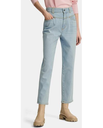 DAY.LIKE Slim-fit-Jeans cotton mit Gürtel - Blau