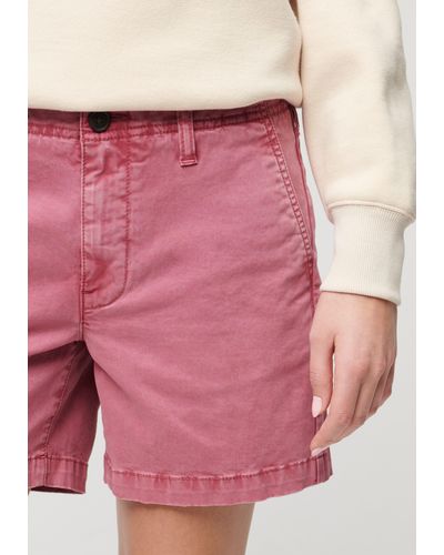 Superdry Shorts CLASSIC CHINO SHORT - Pink