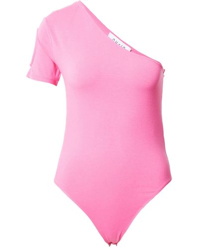 NU-IN Shirtbody (1-tlg) Cut-Outs - Pink