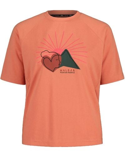 Maloja T-Shirt DambelM. - Orange