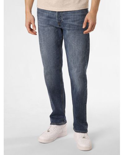 Jack & Jones Loose-fit-Jeans Chris - Blau