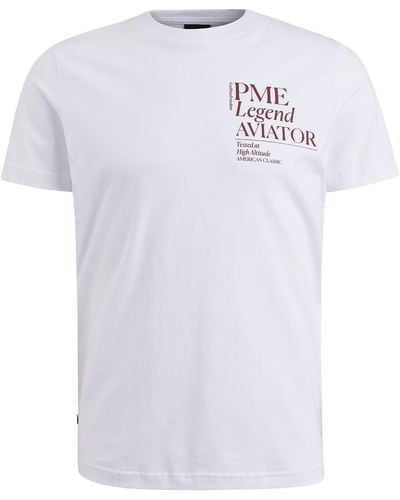 PME LEGEND T-Shirt (1-tlg) - Weiß