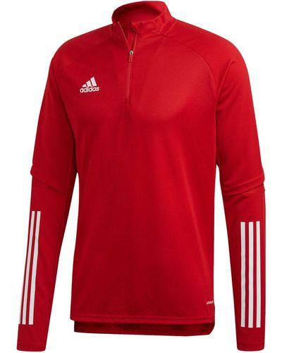 adidas Originals Fußball - Teamsport Textil - Sweatshirts Condivo 20 Trainingstop Dunkel - Rot