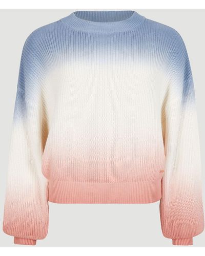 O'neill Sportswear ' Sweatshirt Dip Dye Pullover Tempest Colour Block - Blau