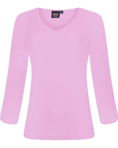 Canyon T-Shirt 3/4 Arm - Pink