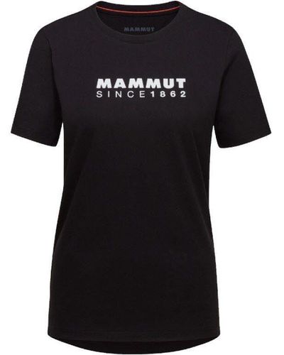 Mammut Core T-Shirt Women Logo - Schwarz