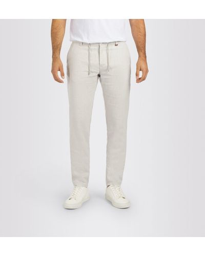 M·a·c 5-Pocket-Jeans - Weiß