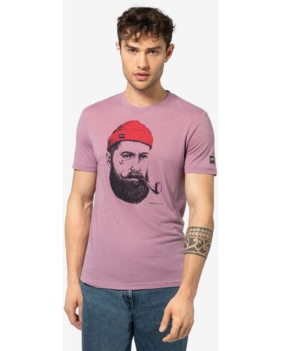 Super.natural Print-Shirt - Pink