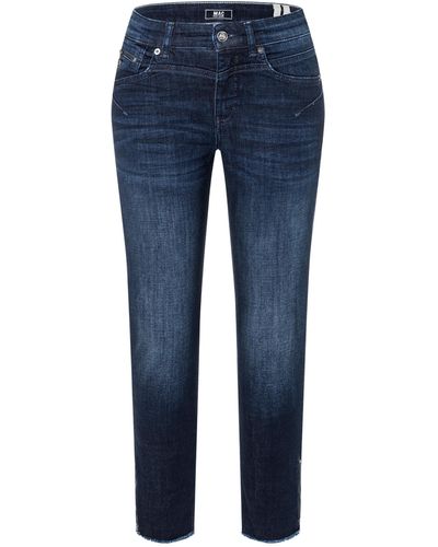 M·a·c Stretch-Jeans RICH SLIM dark authentic commercial 5762-90-0389L D848 - Blau