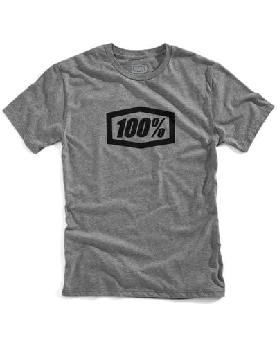 100% % - -Shirts Essential T-Shirt - Gunmetal Health S- (1-tlg) - Grau