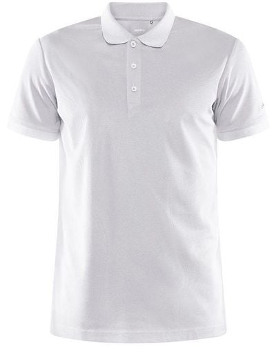 C.r.a.f.t Poloshirt Core Unify Polo Shirt - Weiß