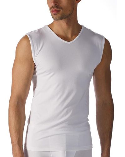 Mey T- Muscle-Shirt - Weiß