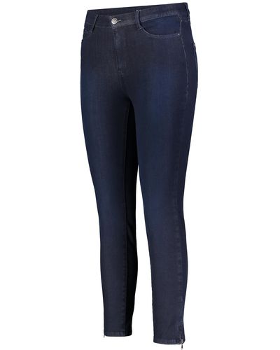 M·a·c Stretch-Jeans SENSATION SKINNY dark blue light used 5406-90-0150L-D803 - Blau