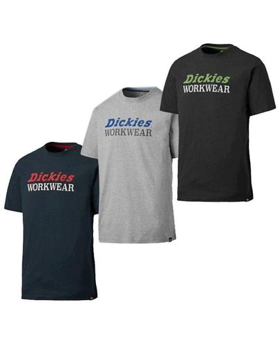 Dickies Shirt Rutland, T-Shirts (3er-Pack) - Mehrfarbig