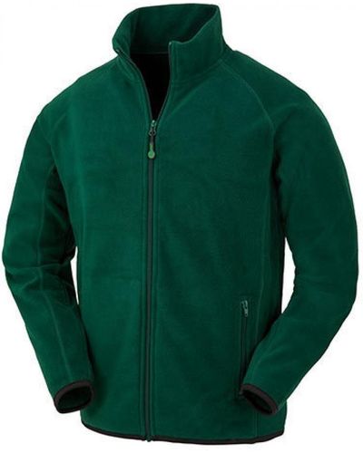 Result Headwear Fleecejacke Recycled Fleece Polarthermic Jacket - Grün