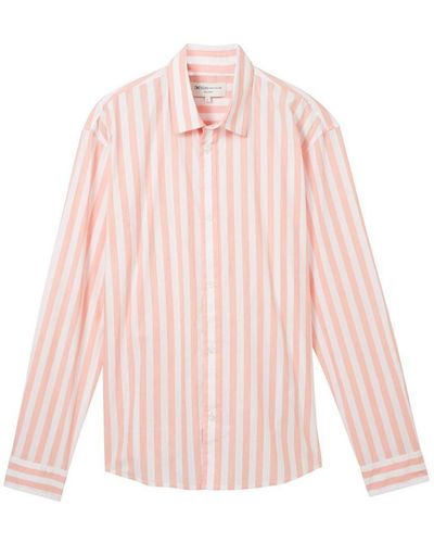 Tom Tailor T- relaxed striped shirt - Pink