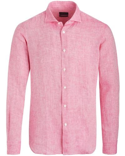 Pal Zileri Langarmhemd Hemd - Pink